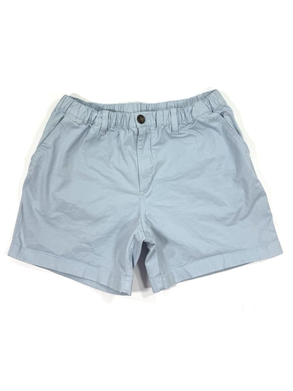 Chubbies Mens Shorts Originals Size Large Stretch Twill Light Blue 5.5" Inseam